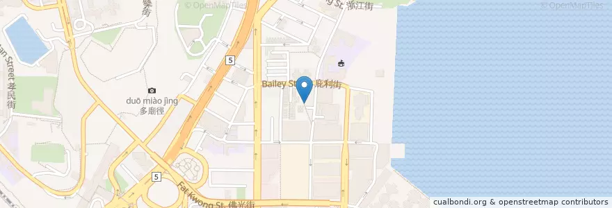 Mapa de ubicacion de Sunshine Plaza en Китай, Гуандун, Гонконг, Цзюлун, Новые Территории, 九龍城區 Kowloon City District.