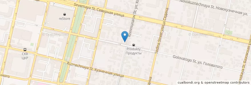 Mapa de ubicacion de Радуга en ロシア, 南部連邦管区, クラスノダール地方, Городской Округ Краснодар.
