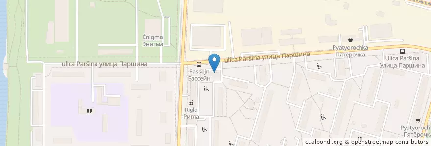 Mapa de ubicacion de Библиотека №240 en Russie, District Fédéral Central, Moscou, Северо-Западный Административный Округ, Район Хорошёво-Мнёвники.