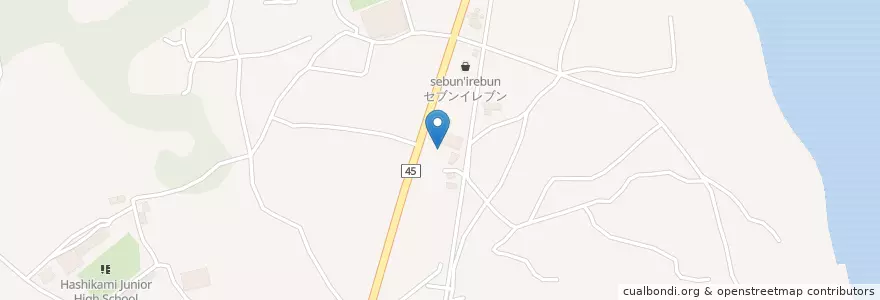 Mapa de ubicacion de 最知保育所 en اليابان, 宮城県, 気仙沼市.