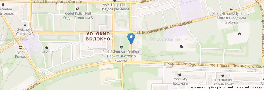 Mapa de ubicacion de Сбербанк en Rússia, Distrito Federal Central, Oblast De Kursk, Курский Район, Городской Округ Курск.