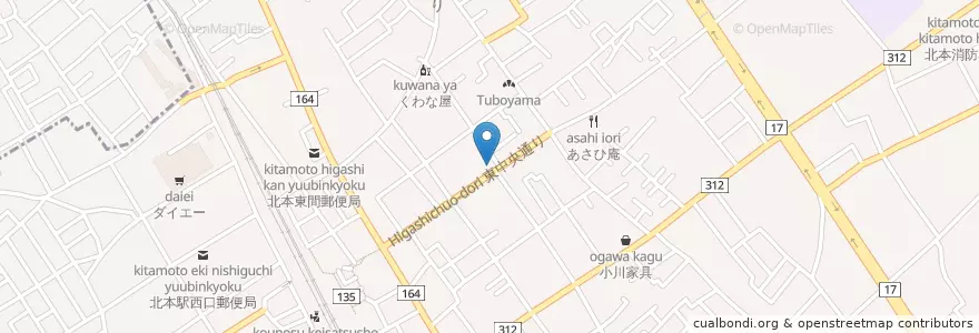 Mapa de ubicacion de ドラッグ スギ en Япония, Сайтама, 北本市.