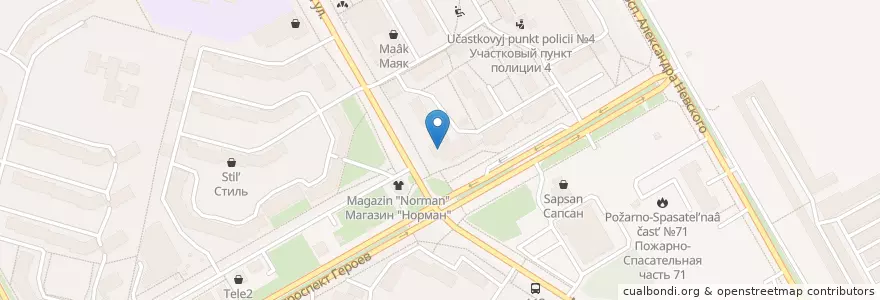 Mapa de ubicacion de Детская библиотека en Russie, District Fédéral Du Nord-Ouest, Oblast De Léningrad, Сосновоборский Городской Округ, Ломоносовский Район.
