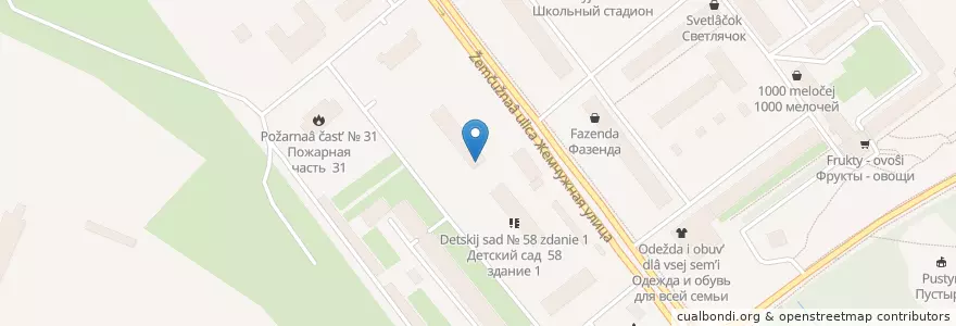 Mapa de ubicacion de банкетный зал Белые Ночи en Rusia, Северо-Западный Федеральный Округ, Óblast De Múrmansk, Городской Округ Апатиты.