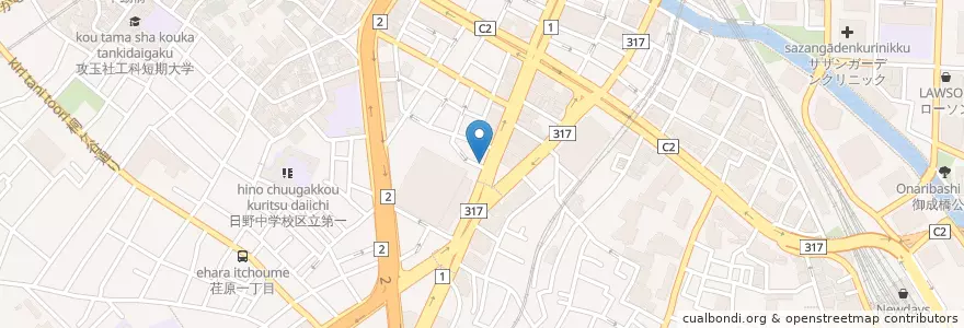Mapa de ubicacion de やよい軒 en Япония, Токио, Синагава.