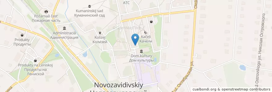 Mapa de ubicacion de Стоматология en Russia, Central Federal District, Tver Oblast, Konakovsky District, Городское Поселение Новозавидовский.