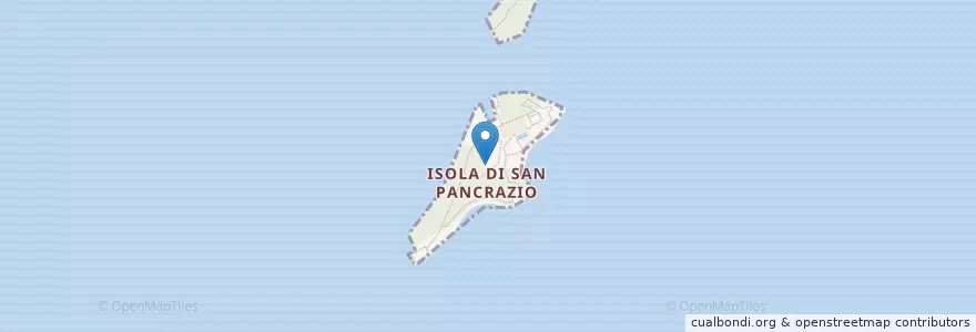 Mapa de ubicacion de Isola di San Pancrazio en 스위스, Ticino, Distretto Di Locarno, Lago Maggiore (Ti), Isola Di San Pancrazio, Circolo Dell'isole, Brissago.