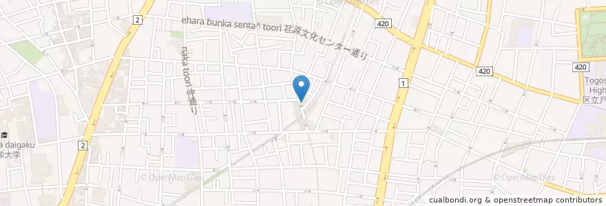 Mapa de ubicacion de 吉野家 en Japan, 東京都, 品川区.