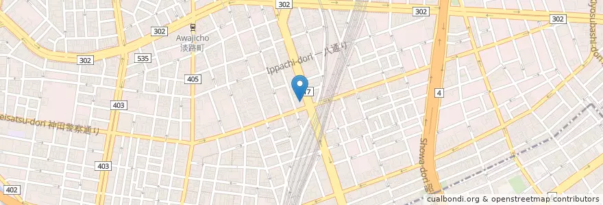 Mapa de ubicacion de 小諸そば en 日本, 東京都, 千代田区.