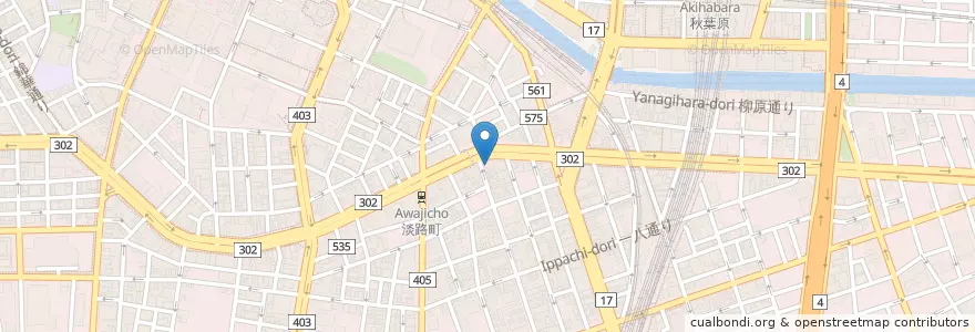 Mapa de ubicacion de 吉野家 en Giappone, Tokyo, Chiyoda.