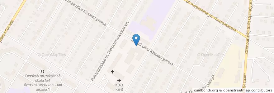 Mapa de ubicacion de Родильный дом №3 en Rusia, Приволжский Федеральный Округ, Bashkortostán, Городской Округ Стерлитамак.