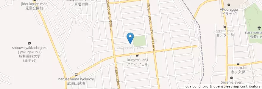 Mapa de ubicacion de きらぼし銀行 en Japan, 神奈川県, 東京都, Yokohama.