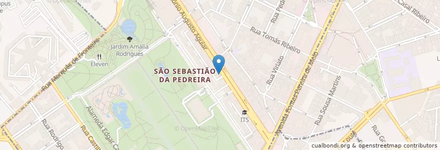 Mapa de ubicacion de Farmácia Latina en پرتغال, Área Metropolitana De Lisboa, Lisboa, Grande Lisboa, لیسبون, Avenidas Novas.