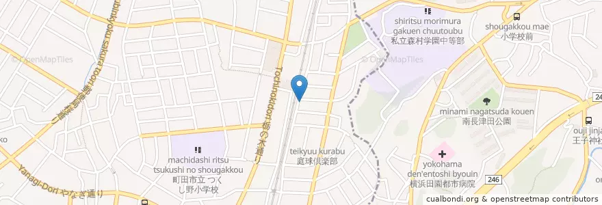 Mapa de ubicacion de 黒沢歯科 en Japan, 東京都.