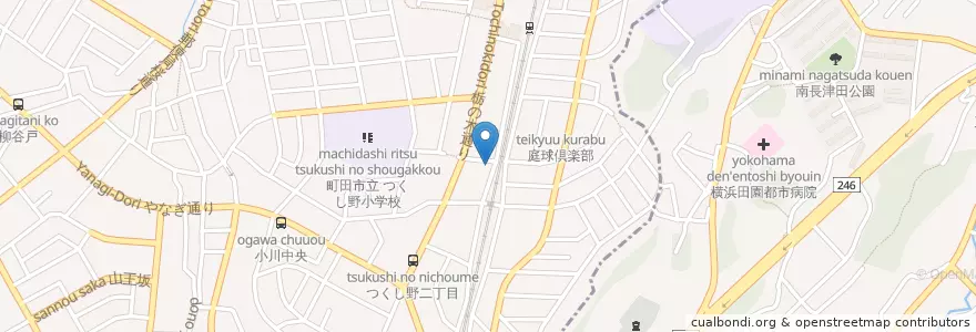 Mapa de ubicacion de 杉島デンタルオフィス en Japão, Tóquio.