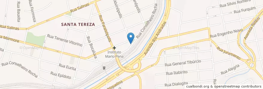 Mapa de ubicacion de Bar do Orlando en Brezilya, Güneydoğu Bölgesi, Minas Gerais, Região Geográfica Intermediária De Belo Horizonte, Região Metropolitana De Belo Horizonte, Microrregião Belo Horizonte, Belo Horizonte.