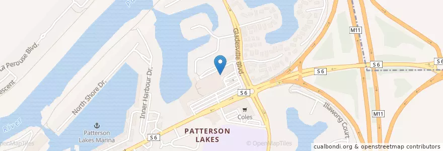 Mapa de ubicacion de Pizza Hut en Australia, Victoria, City Of Kingston.