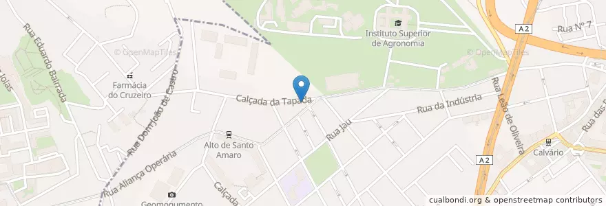 Mapa de ubicacion de Farmácia Teles en پرتغال, Área Metropolitana De Lisboa, Lisboa, Grande Lisboa, لیسبون, Alcântara.