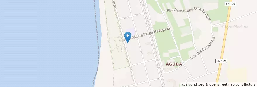 Mapa de ubicacion de Osso e Espinha en Portekiz, Arcozelo.