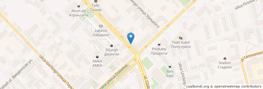 Mapa de ubicacion de Сбербанк en روسيا, Центральный Федеральный Округ, ريازان أوبلاست, Городской Округ Рязань.
