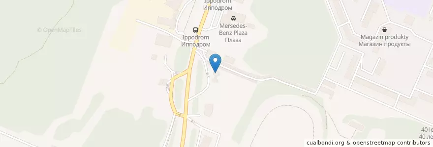 Mapa de ubicacion de Лукойл en Russia, Circondario Federale Del Volga, Нижегородская Область, Городской Округ Нижний Новгород.