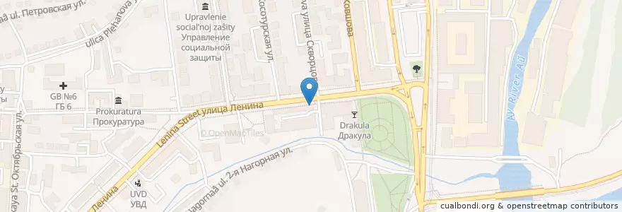 Mapa de ubicacion de Столовая РТ en Russia, Уральский Федеральный Округ, Oblast' Di Čeljabinsk, Златоустовский Городской Округ.