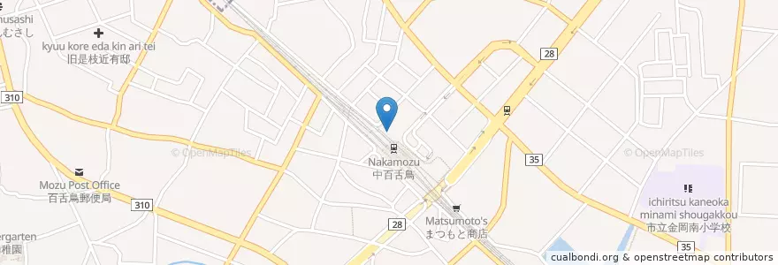 Mapa de ubicacion de メイプル薬局 en Japon, Préfecture D'Osaka, Sakai, 北区.