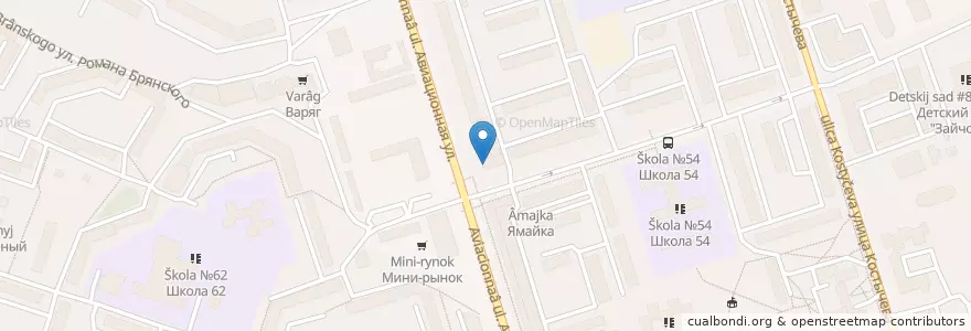 Mapa de ubicacion de Ритм en Rusland, Centraal Federaal District, Oblast Brjansk, Брянский Район, Городской Округ Брянск.
