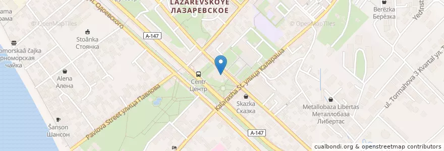 Mapa de ubicacion de Find en Russie, District Fédéral Du Sud, Kraï De Krasnodar, Городской Округ Сочи.