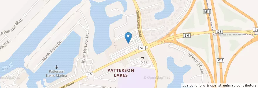 Mapa de ubicacion de ANZ en 오스트레일리아, Victoria, City Of Kingston.