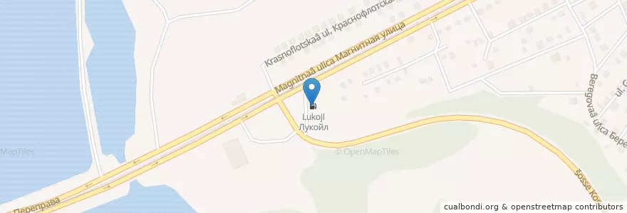 Mapa de ubicacion de Лукойл en Rusia, Уральский Федеральный Округ, Wilayah Chelyabinsk, Магнитогорский Городской Округ.