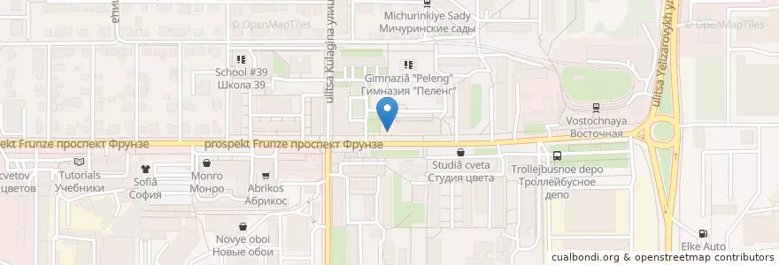 Mapa de ubicacion de Аптека №53 en Rusia, Distrito Federal De Siberia, Tomsk, Томский Район, Городской Округ Томск.