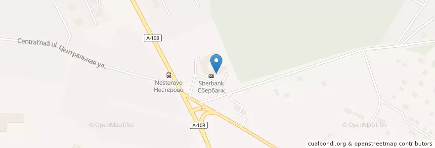 Mapa de ubicacion de Нестеровская амбулатория en Russia, Distretto Federale Centrale, Oblast' Di Mosca, Рузский Городской Округ.