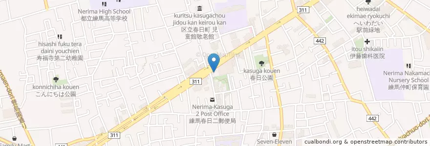 Mapa de ubicacion de ESSO en Japan, Tokio, 練馬区.