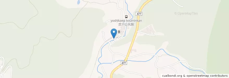 Mapa de ubicacion de 妙見口駅 en Japonya, 大阪府, 豊能郡, 豊能町.