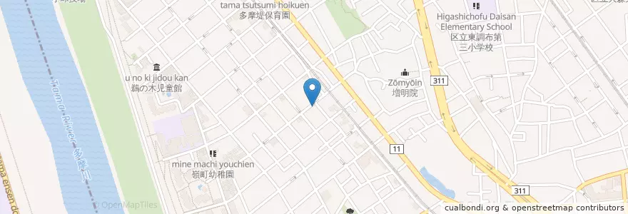 Mapa de ubicacion de ドトールコーヒーショップ en Япония, Токио, Ота.