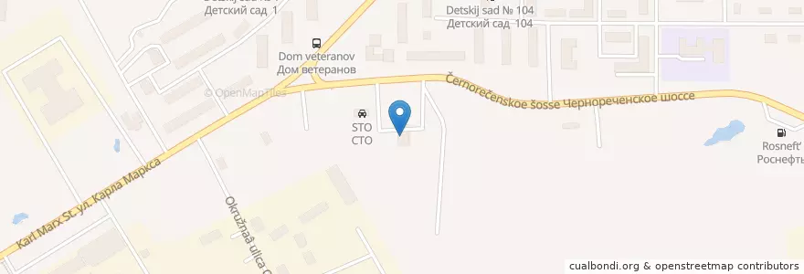 Mapa de ubicacion de ННК, АЗС №3 en 俄罗斯/俄羅斯, 远东联邦管区, 哈巴罗夫斯克边疆区, 伯力市.
