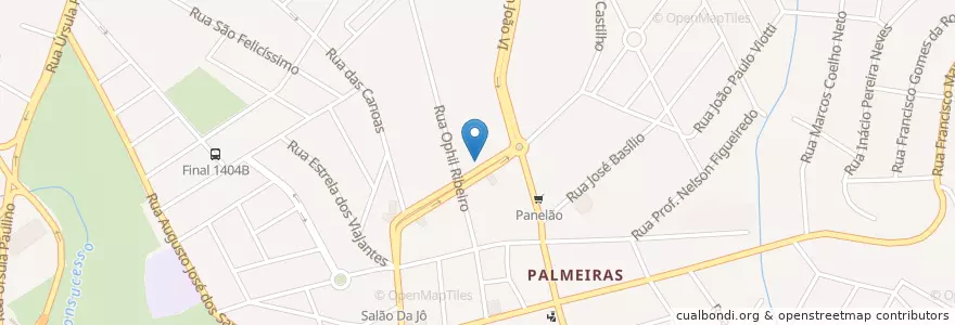 Mapa de ubicacion de Ximbungo's Bar en Brasil, Región Sudeste, Minas Gerais, Região Geográfica Intermediária De Belo Horizonte, Região Metropolitana De Belo Horizonte, Microrregião Belo Horizonte, Belo Horizonte.