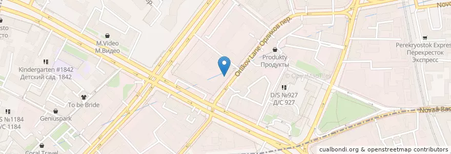 Mapa de ubicacion de Теплица en Rusia, Центральный Федеральный Округ, Москва, Центральный Административный Округ, Красносельский Район.