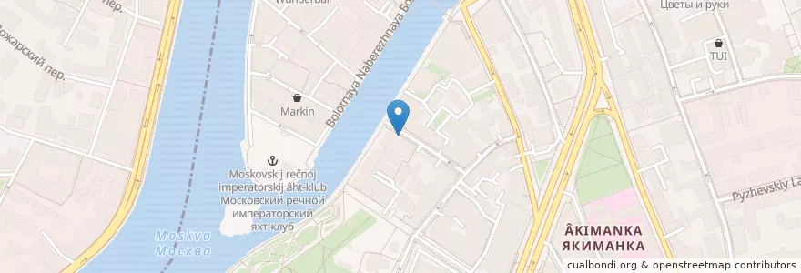 Mapa de ubicacion de BSGV en Russia, Distretto Federale Centrale, Москва, Центральный Административный Округ.