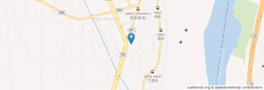 Mapa de ubicacion de 神奈川県警察 第二交通機動隊 en 일본, 가나가와현, 厚木市.