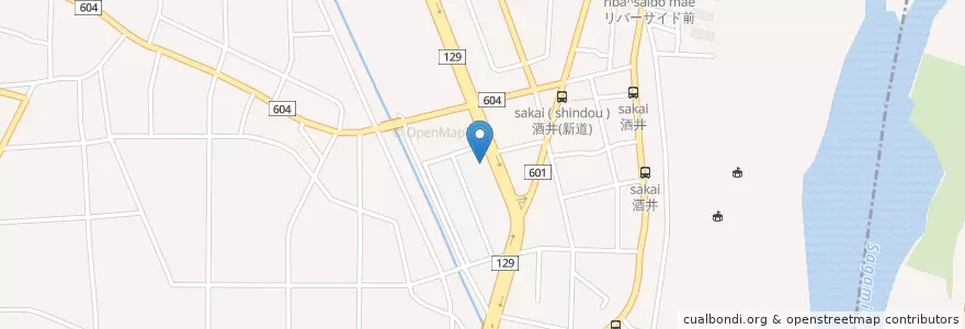 Mapa de ubicacion de 味噌番長かねこ en ژاپن, 神奈川県, 厚木市.