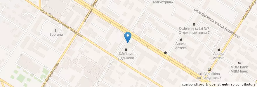 Mapa de ubicacion de Платежный терминал en Rusia, Distrito Federal Del Lejano Oriente, Krai De Zabaikalie, Читинский Район, Городской Округ Чита.