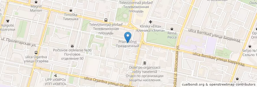 Mapa de ubicacion de DC стоматология en Rusia, Distrito Federal Central, Óblast De Kaluga, Городской Округ Калуга.