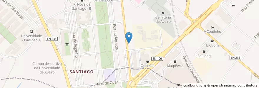 Mapa de ubicacion de Farmácia Nova en پرتغال, Aveiro, Centro, Baixo Vouga, Aveiro, Glória E Vera Cruz.