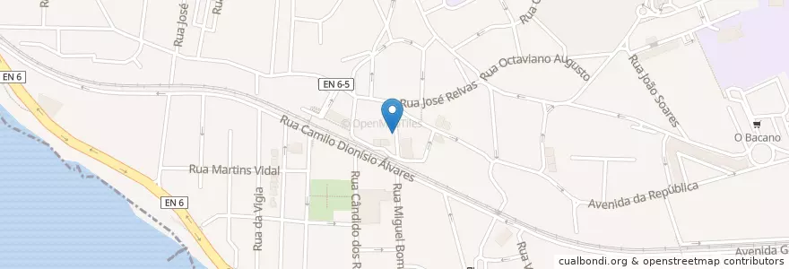 Mapa de ubicacion de Banco en Portugal, Área Metropolitana De Lisboa, Lisboa, Grande Lisboa, Cascais.