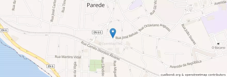 Mapa de ubicacion de Millennium bcp en Portekiz, Área Metropolitana De Lisboa, Lisboa, Grande Lisboa, Cascais, Carcavelos E Parede.