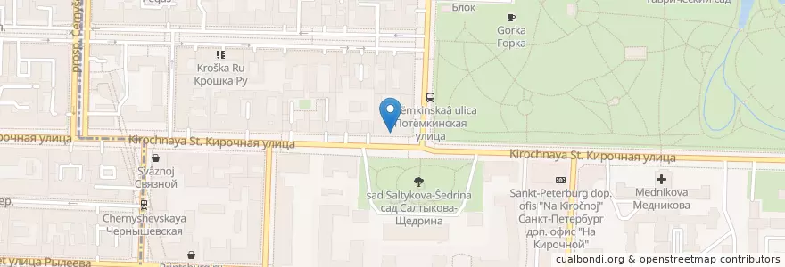 Mapa de ubicacion de ДентИдеал en Russia, Northwestern Federal District, Leningrad Oblast, Saint Petersburg, Центральный Район, Округ Смольнинское.