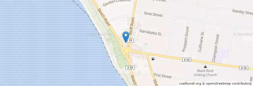 Mapa de ubicacion de Commonwealth Bank en 오스트레일리아, Victoria.