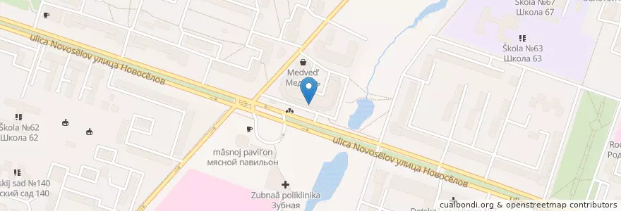Mapa de ubicacion de Спрей en Russia, Distretto Federale Centrale, Рязанская Область, Городской Округ Рязань.